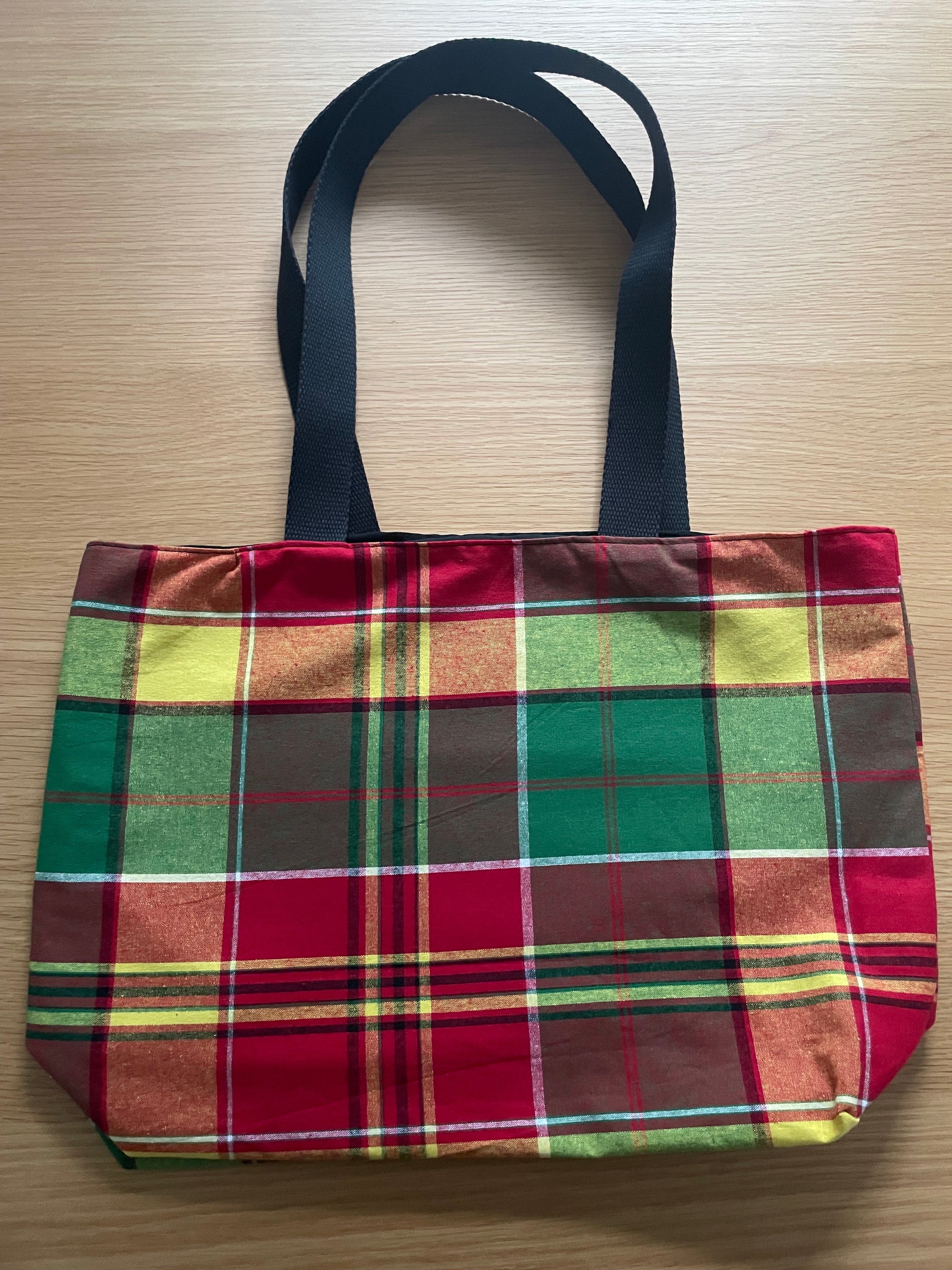 Sac cabas en madras