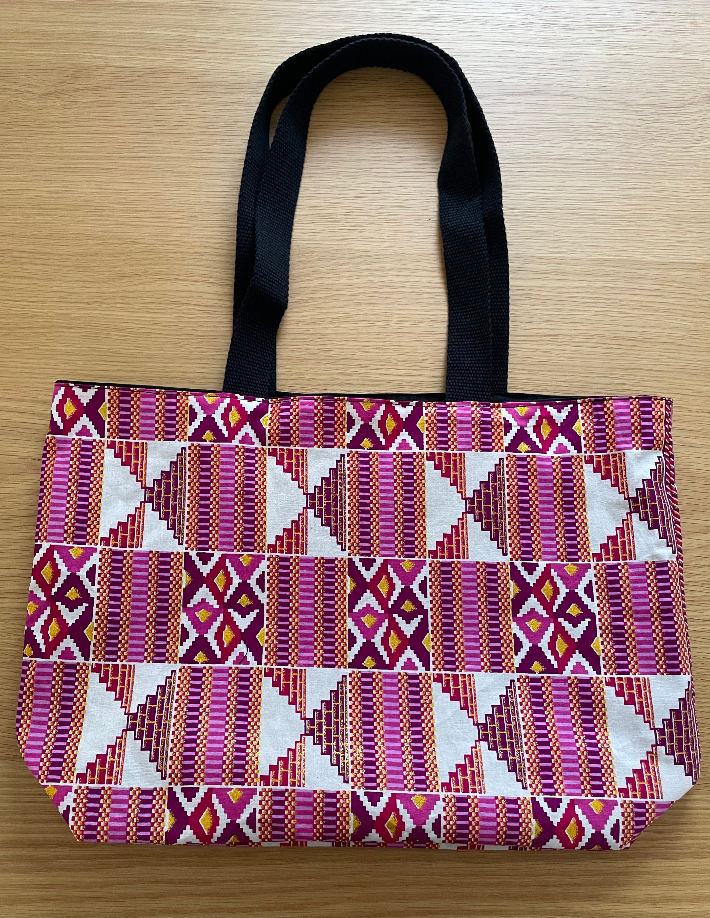 Sac cabas en wax