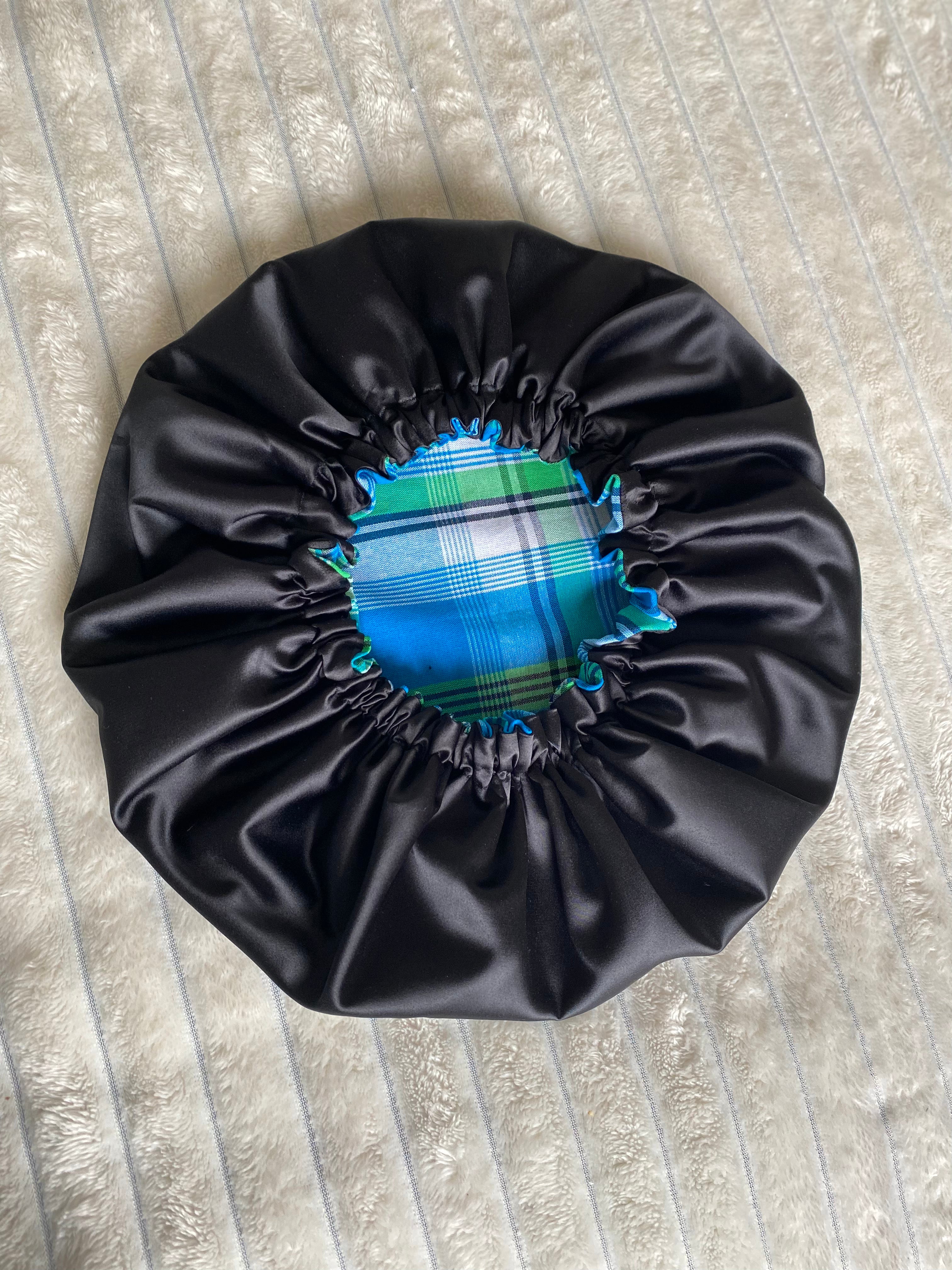 Bonnet en madras doublure satin
