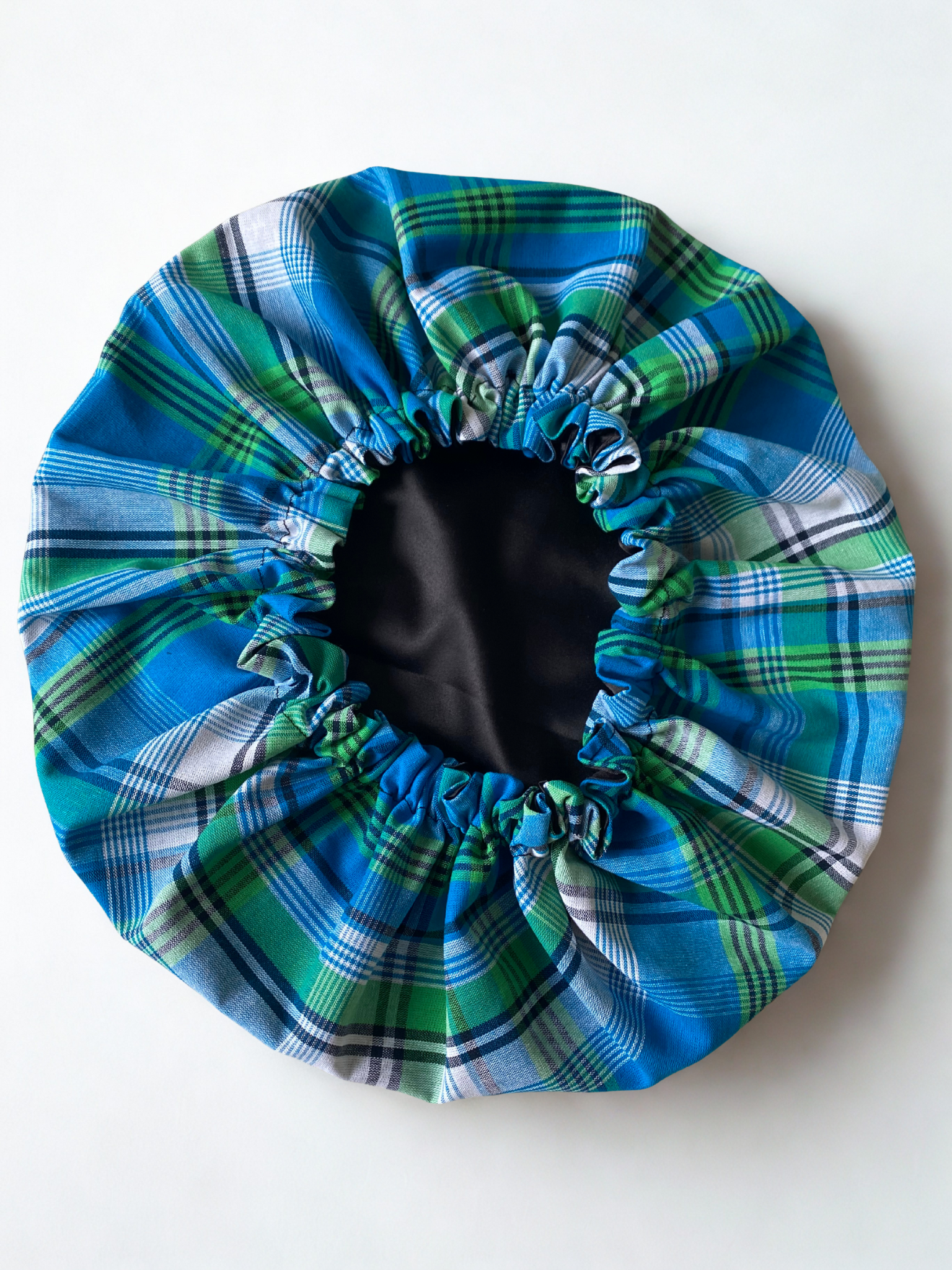 Bonnet en madras doublure satin