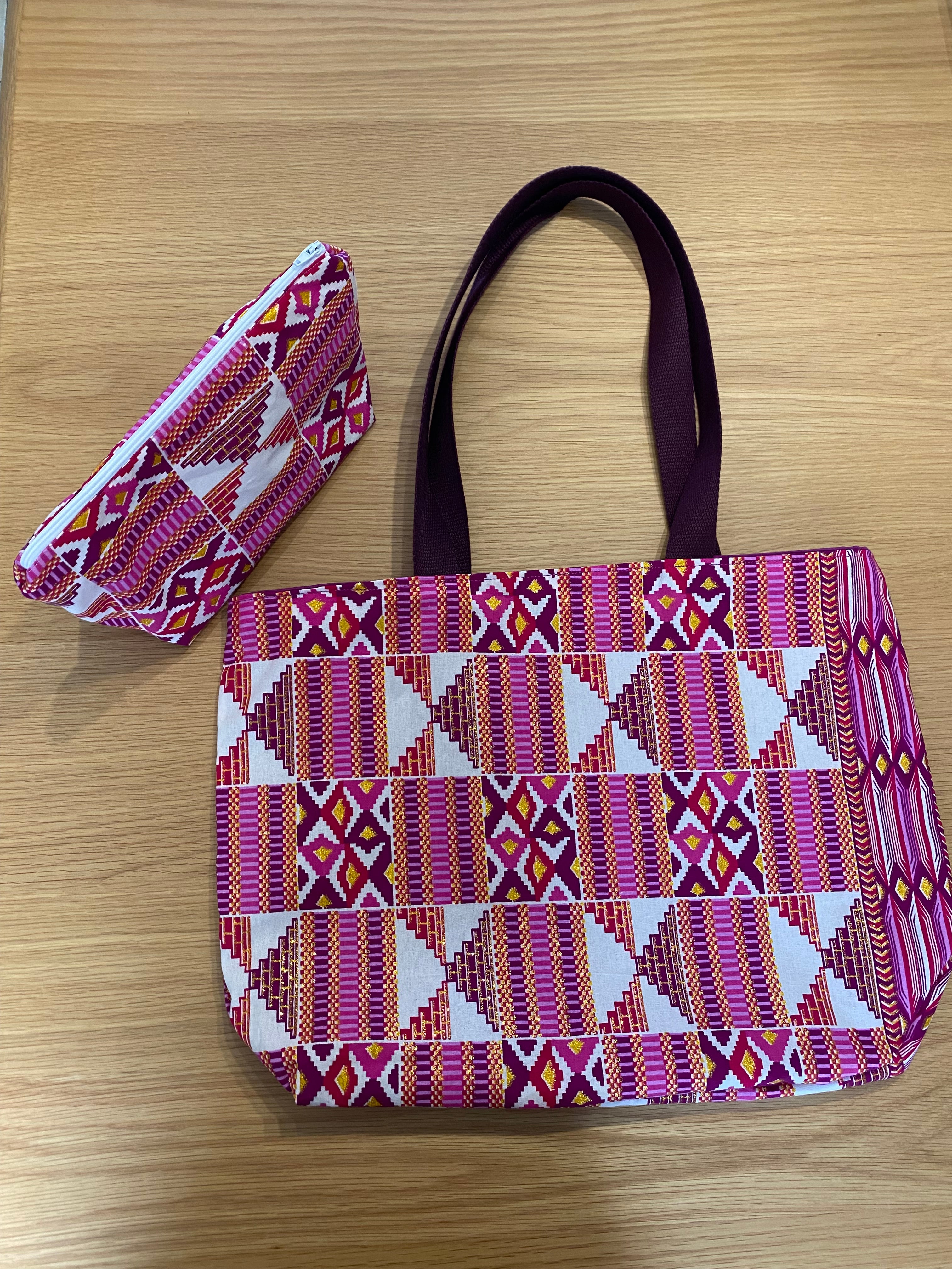 Sac cabas en wax