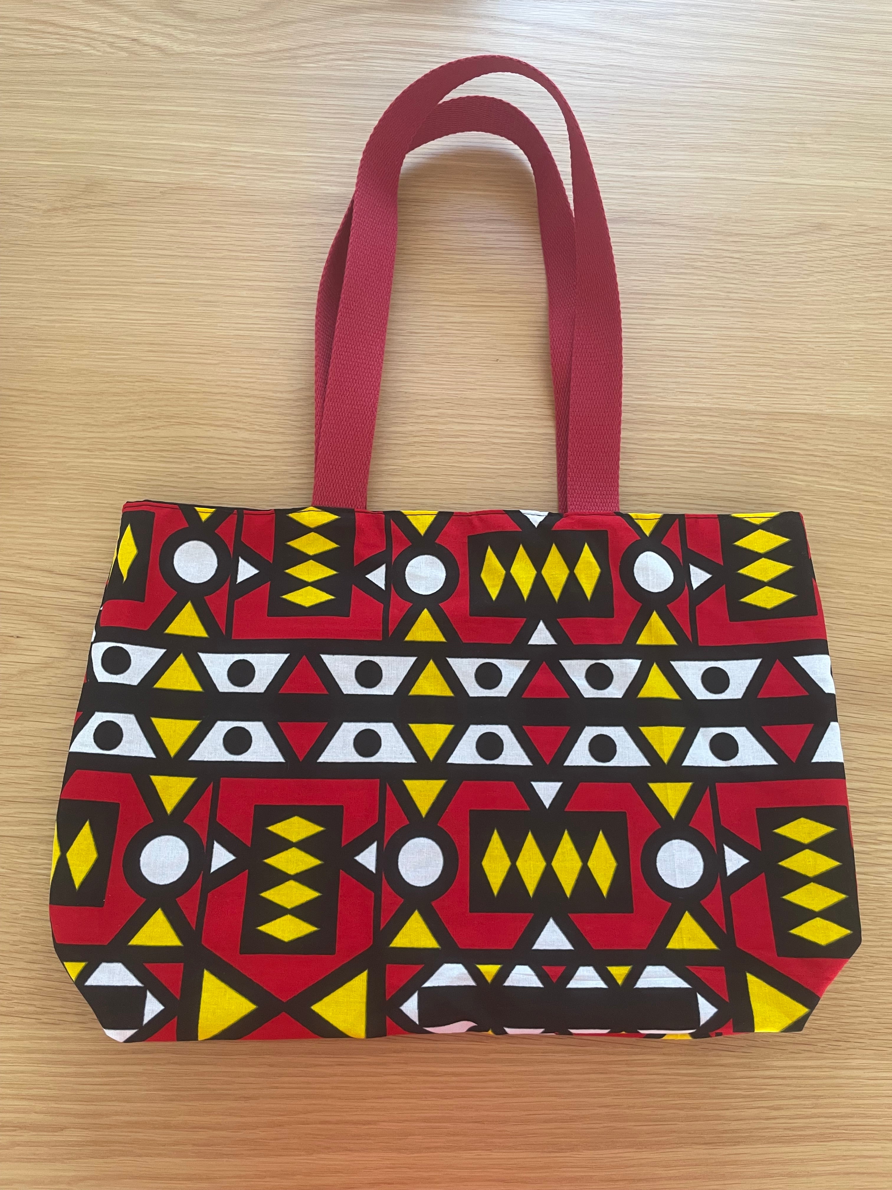 Sac cabas en wax