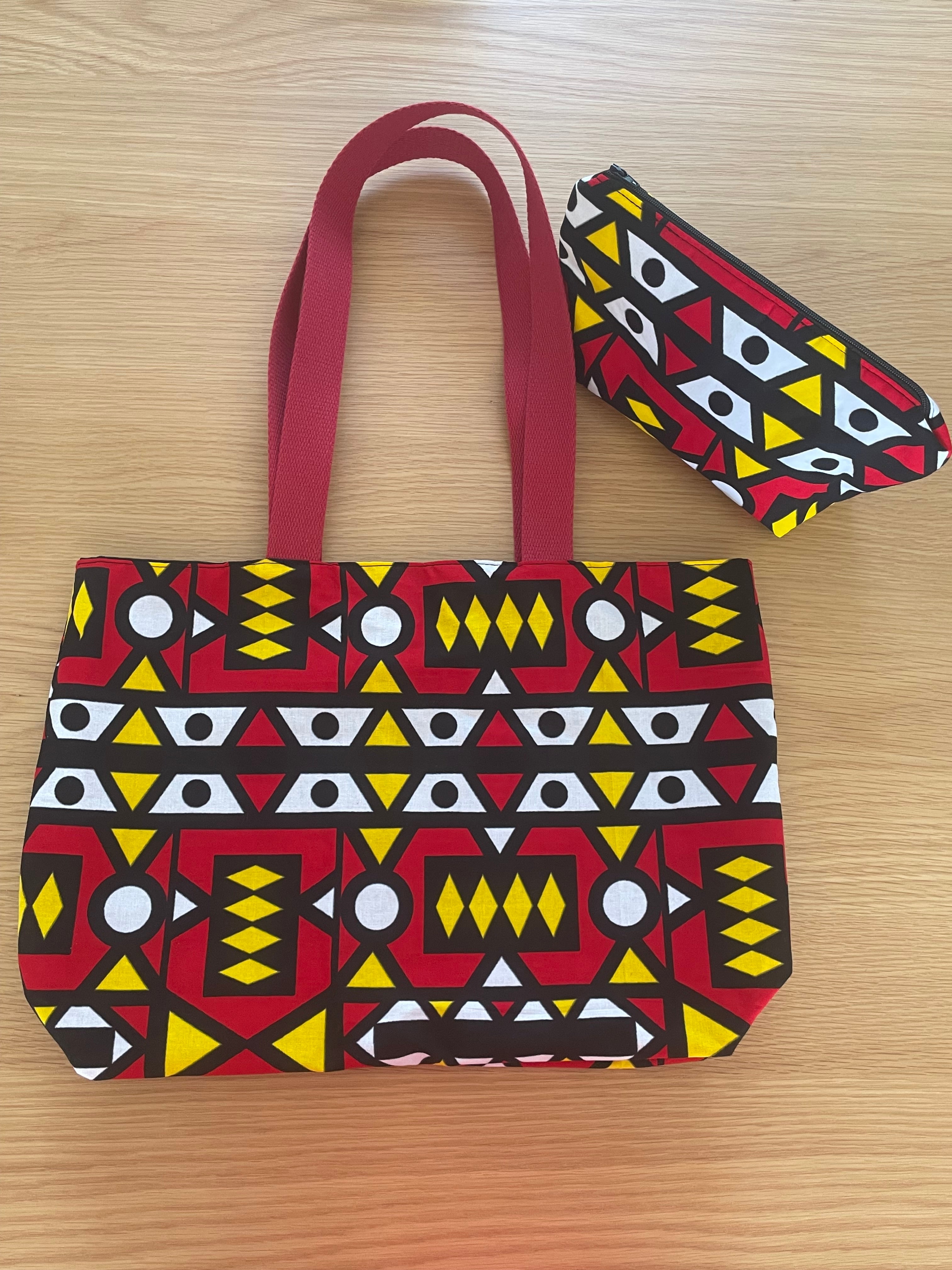 Sac cabas en wax