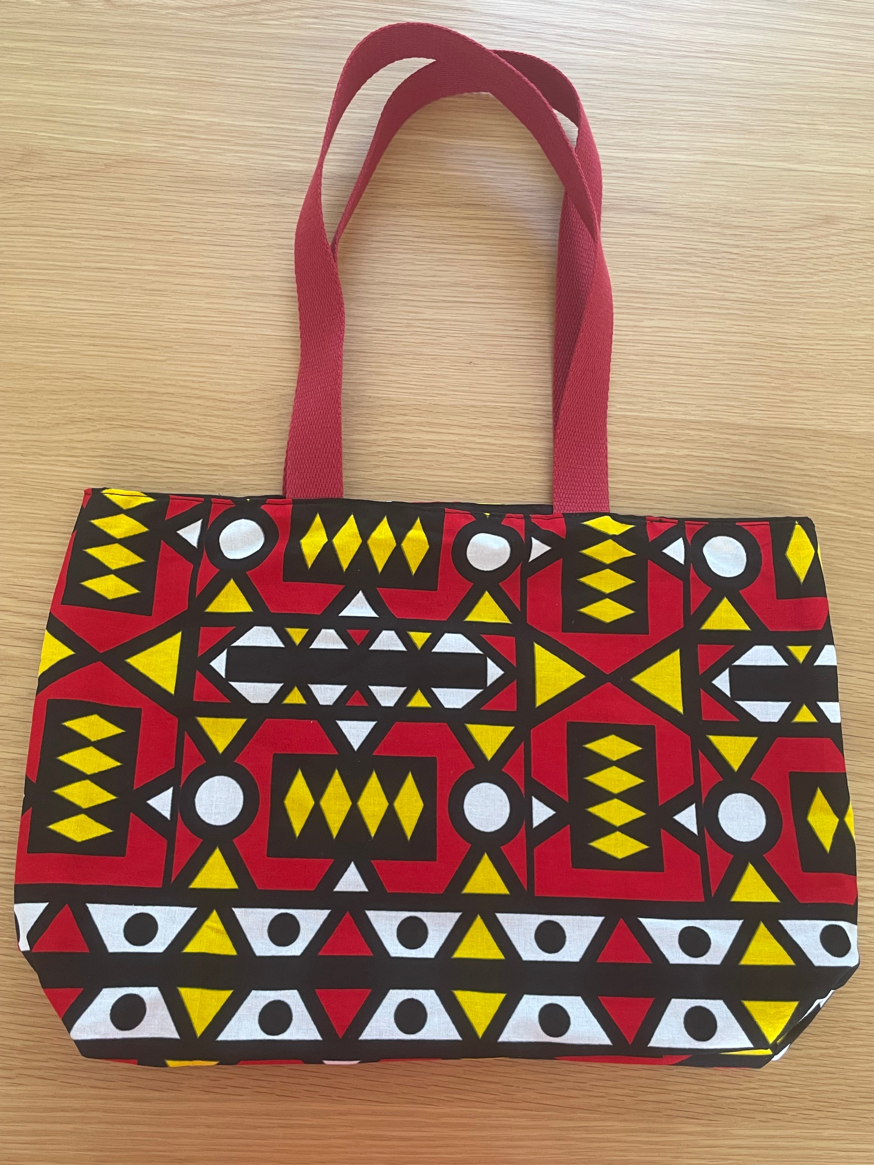 Sac cabas en wax