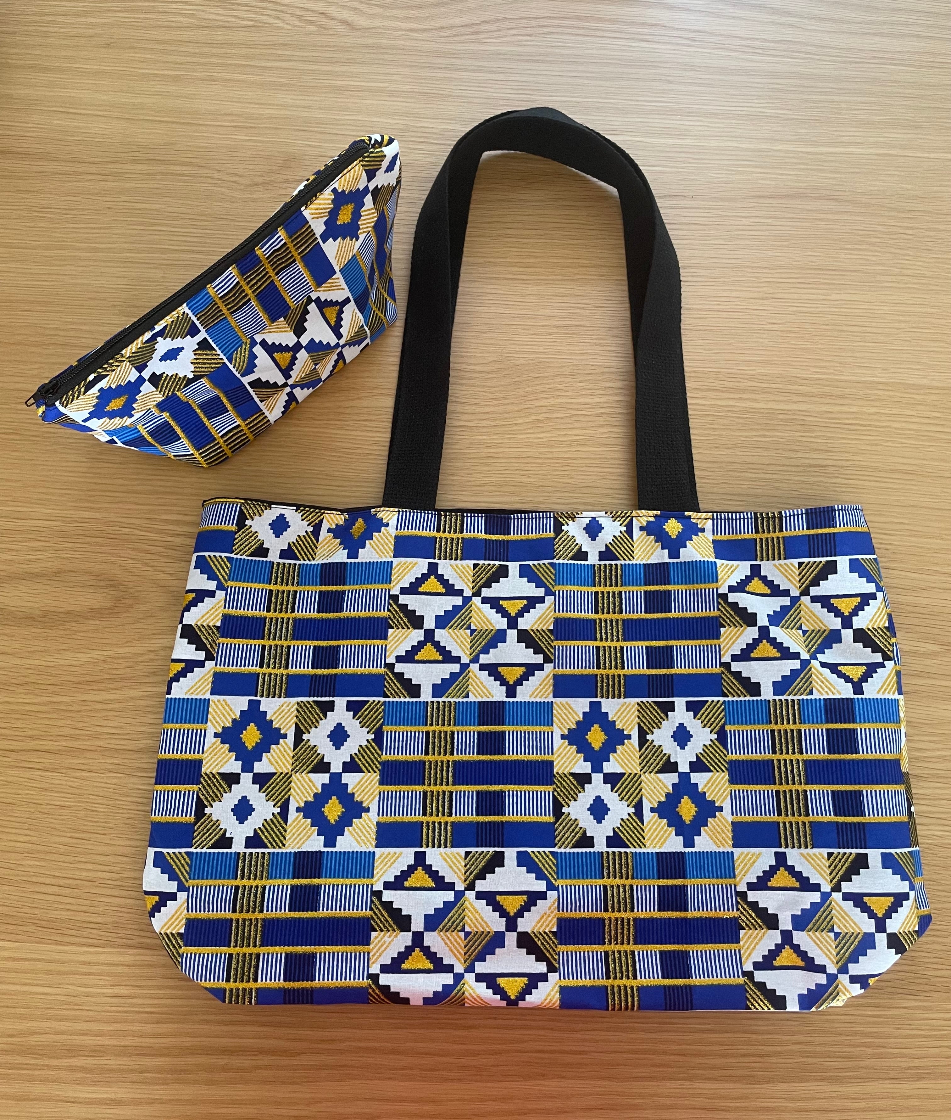 Sac cabas en wax