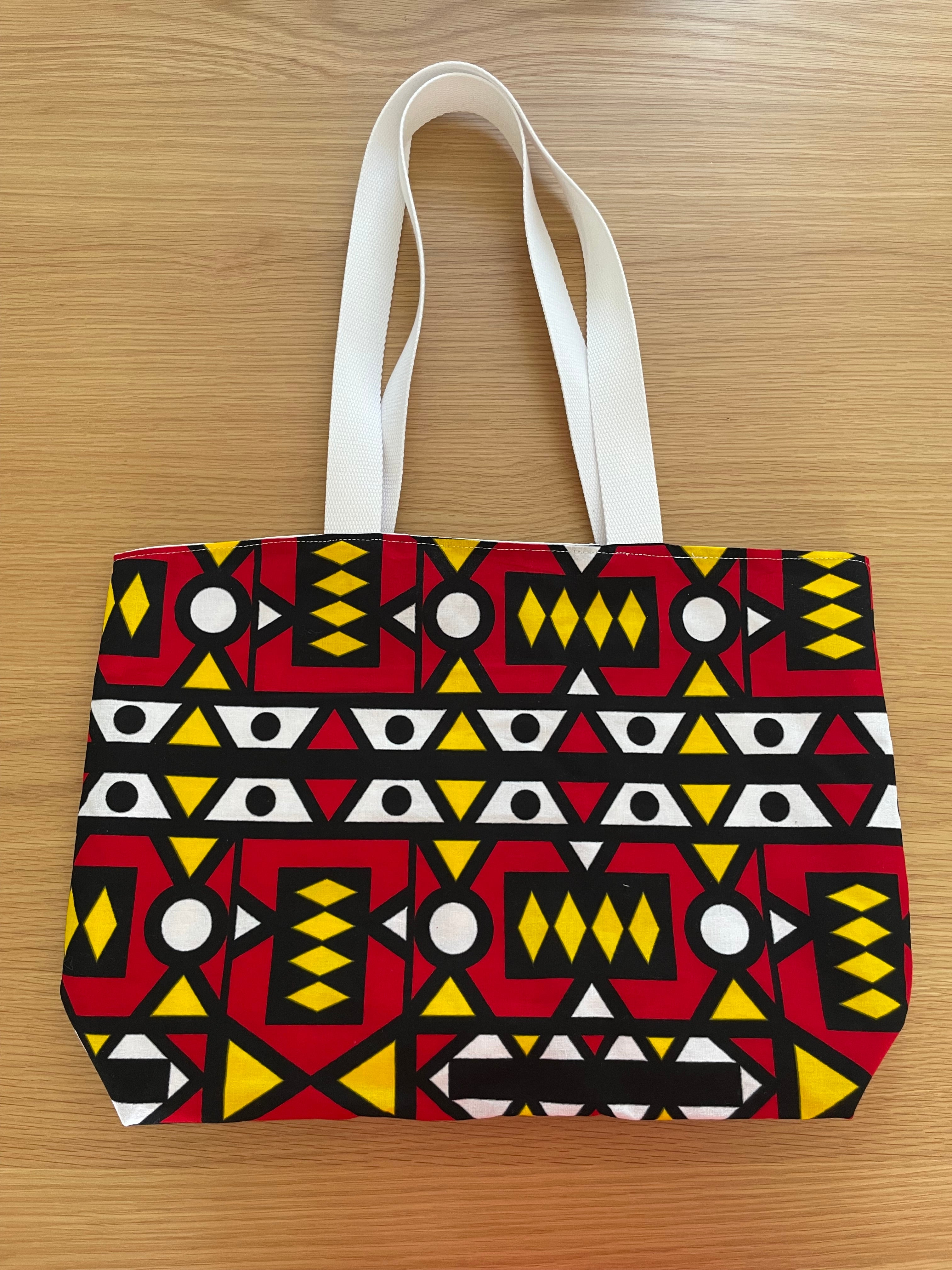 Sac cabas en wax