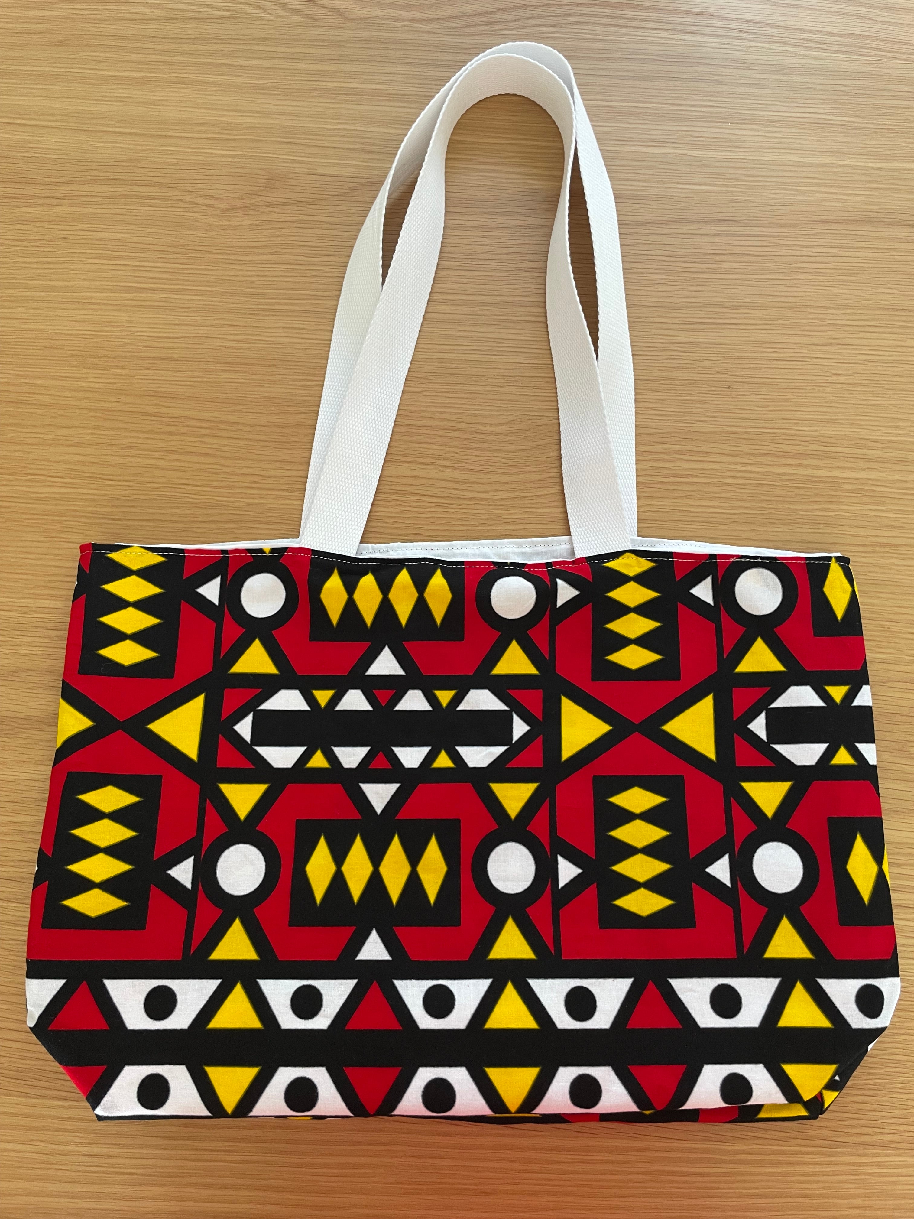 Sac cabas en wax