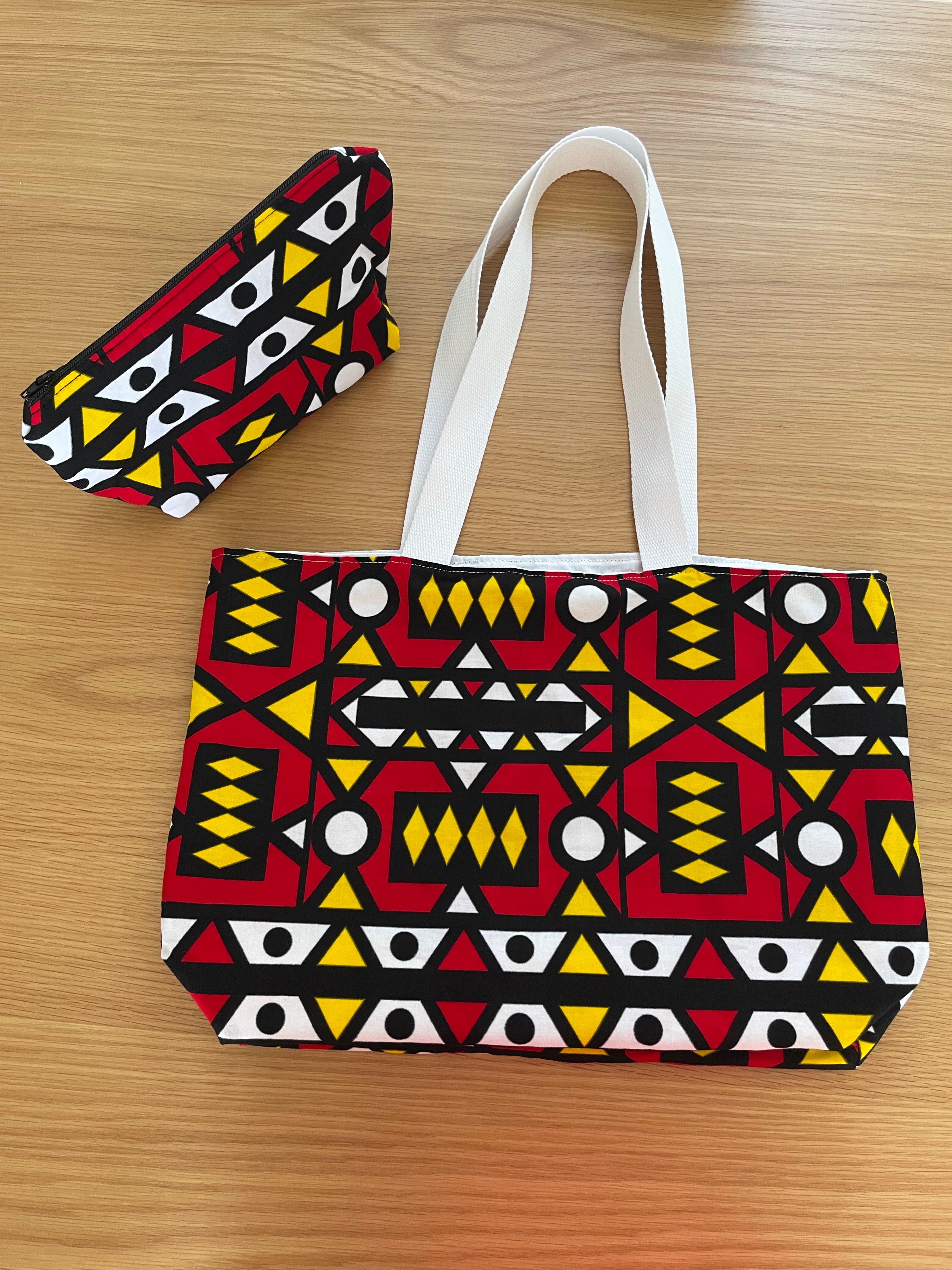 Sac cabas en wax